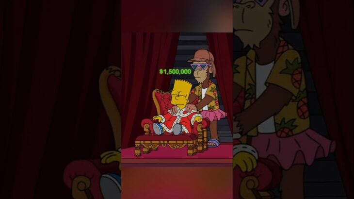Bart se convirtió en un NFT #lossimpson