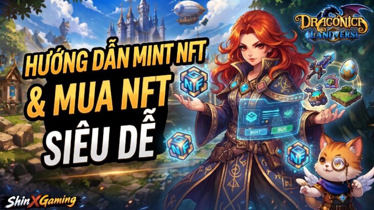 [ Dragonica ] Hướng Dẫn AE Mint NFT & Mua NFT Từ Chợ Mang Vào Game #dragonica #dragonsaga