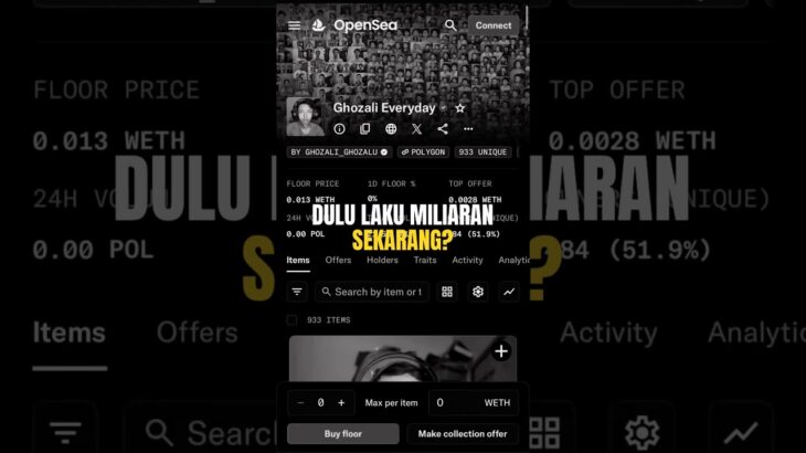 Dulu Laku Miliaran, Sekarang Gak Ada yang Nawar! #nft #web3 #crypto