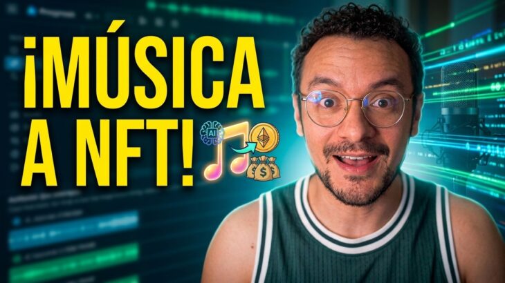 Ganar dinero con musica hecha por IA convertida en NFT