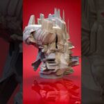 Glitching Juno Monetta in Red, by Marjan Moghaddam, Unit London Digital NFT Drop, 2021.
