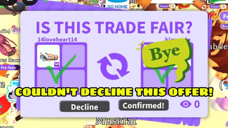 I TRADED MY NFT MEGA SMORES RACCOON 😭🫣 THIS WAS TOO GOOD TO DECLINE 😱🤯 Adopt Me – Roblox