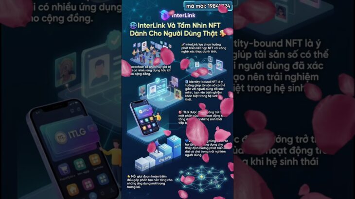 🌐 InterLink Và Tầm Nhìn NFT Dành Cho Người Dùng Thật 🎨