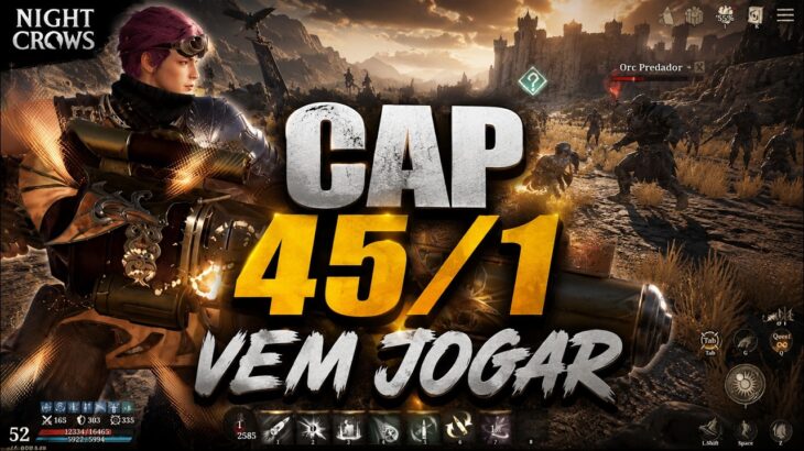JOGO NFT GRATIS CAP 45/1 RUSHANDO  NIGHTCROW NFT