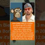 Justin Bieber’s $1.3M NFT Now Worth Just $12K #justinbieber #nft