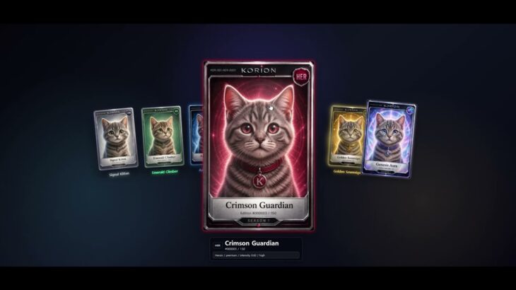 🎴 KORION NFT CARD — SEASON 1 COMING SOON