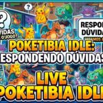 LIVE POKETIBIA IDLE  – UPA RAPIDO E RESPONDENDO DUVIDAS – RMT LIBERADO / NFT