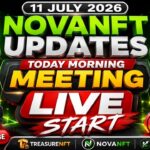 LIVE: TREASURE NFT MEETING | LATEST UPDATES AND INFORMATION | WITHDRAWAL UPDATE NOVANFT |