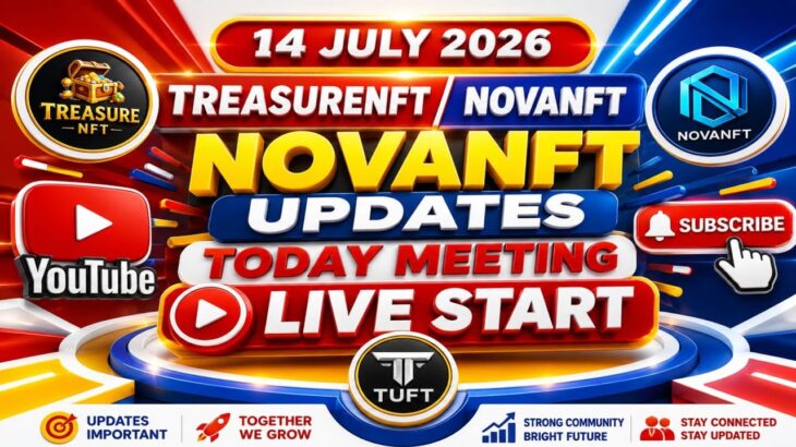LIVE: TREASURE NFT MEETING | LATEST UPDATES AND INFORMATION | WITHDRAWAL UPDATE NOVANFT |