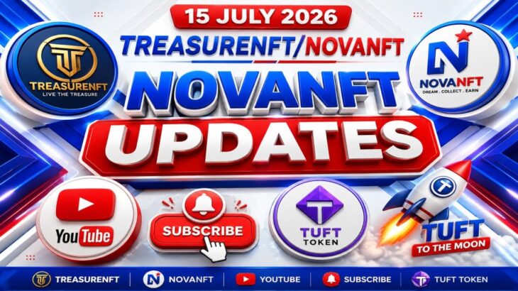LIVE: TREASURE NFT MEETING | LATEST UPDATES AND INFORMATION | WITHDRAWAL UPDATE NOVANFT |