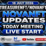 LIVE: TREASURE NFT MEETING | LATEST UPDATES AND INFORMATION | WITHDRAWAL UPDATE NOVANFT |