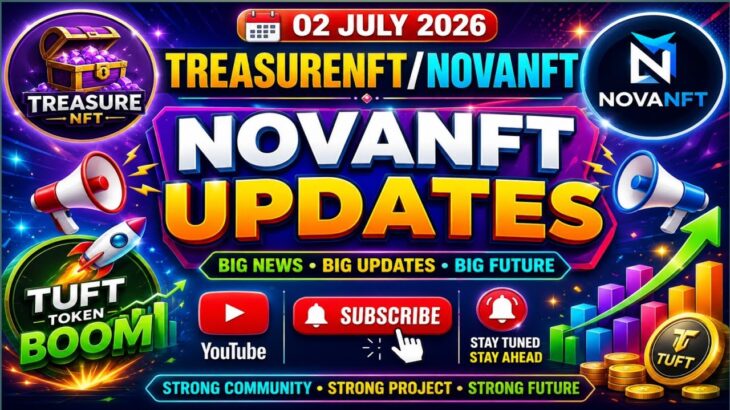 LIVE: TREASURE NFT MEETING | LATEST UPDATES AND INFORMATION | WITHDRAWAL UPDATE NOVANFT |