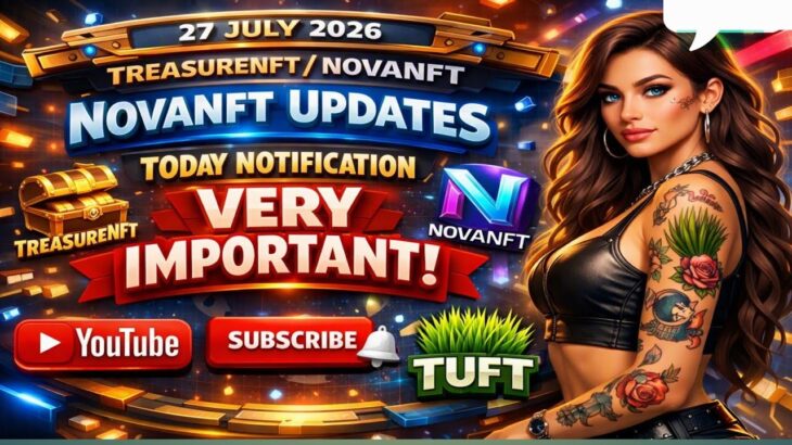 LIVE: TREASURE NFT MEETING | LATEST UPDATES AND INFORMATION | WITHDRAWAL UPDATE NOVANFT |
