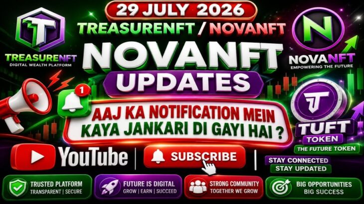 LIVE: TREASURE NFT MEETING | LATEST UPDATES AND INFORMATION | WITHDRAWAL UPDATE NOVANFT |