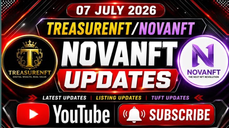 LIVE: TREASURE NFT MEETING | LATEST UPDATES AND INFORMATION | WITHDRAWAL UPDATE NOVANFT |