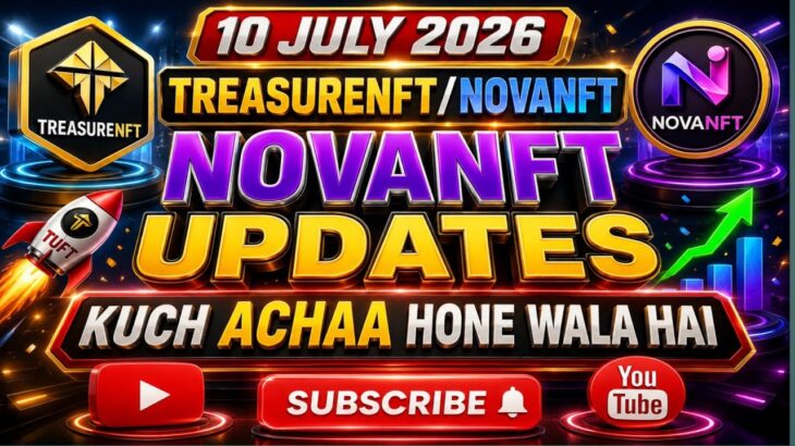 LIVE: TREASURE NFT MEETING | LATEST UPDATES AND INFORMATION | WITHDRAWAL UPDATE NOVANFT |