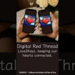 Love2Keyz, keeping our hearts connected. Digital Red Thread! #Love2Keyz #Web3 #LoveNFT #NFT