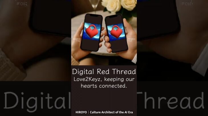 Love2Keyz, keeping our hearts connected. Digital Red Thread! #Love2Keyz #Web3 #LoveNFT #NFT
