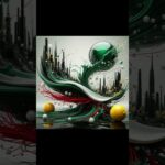 My new NFT abstract AI art