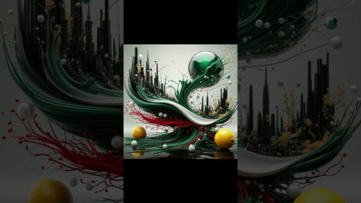 My new NFT abstract AI art