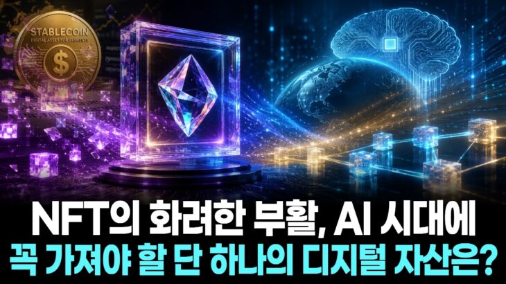 NFT의 화려한 부활, AI 시대에 꼭 가져야 할 단 하나의 디지털 자산은?