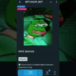 🥳 МОЙ МАГАЗИН NFT РАБОТАЕТ!? #NFT #TG #GRIFF003