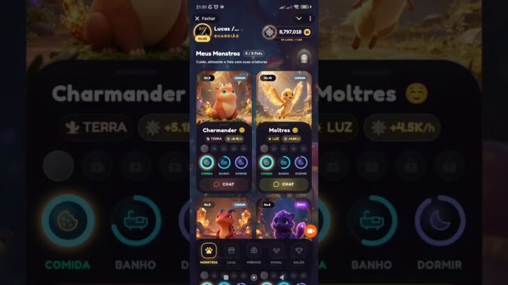 NOVO JOGO NFT PAGANDO MUITO, MONSTER LAND +PROVA DE SAQUE #nft #pokemongo #jogosplaytoearn #pagando