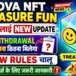Nova NFT Withdrawal New Update || Tresure Fun Tuft Token Listing || Tresure NFT
