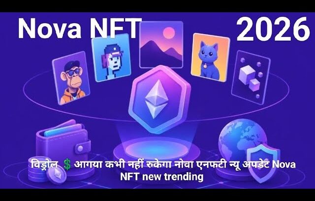 विड्रोल💲आगया कभी नहीं रुकेगा नोवा एनफटी न्यू अपडेट Nova NFT new trending