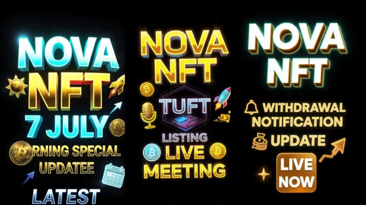 Nova Nft Fun // Nova Nft Latest Update Video Today Nova Nft Live Mitting Today Good News Nova Nft