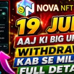 Nova Nft New Update Today | Nova Nft Withdrawal Update | Treasure Nft New Update | Nova Nft  News