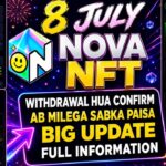 Nova Nft New Update Today | Nova Nft Withdrawal Update | Treasure Nft Update | Nova Nft Today News