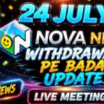 Nova Nft New Withdrawal Update Today | Nova Nft Latest update | Treasure Nft Update | Nova Nft News