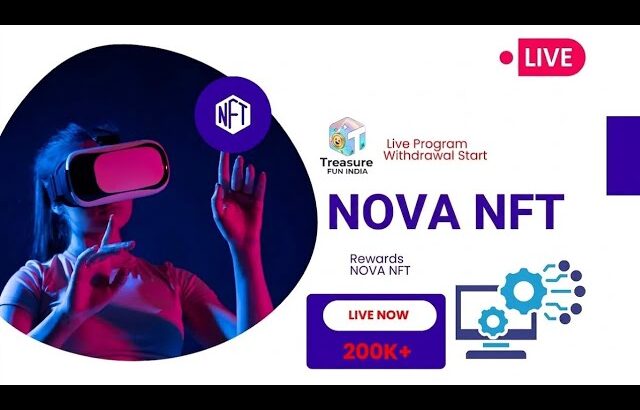 Nova Nft Today  New Big Update Live Program Withdrawal Start  | #trending#nft
