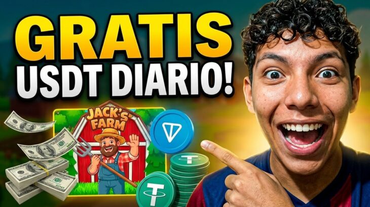🔥 Nuevo Juego NFT de FARMING PAGANDO GRATIS | Como Ganar Dinero Gratis con Jacks Farmer 🤑