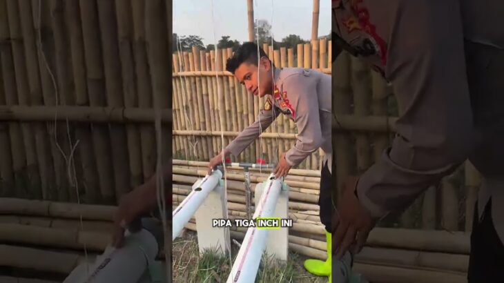 Polisi Inspiratif di Bekasi! IPDA Rizki Purnomo Sulap Lahan dengan Hidroponik NFT