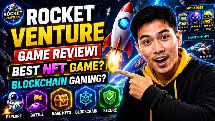 Rocket Venture Game Review: Best NFT Game, Blockchain Gaming?