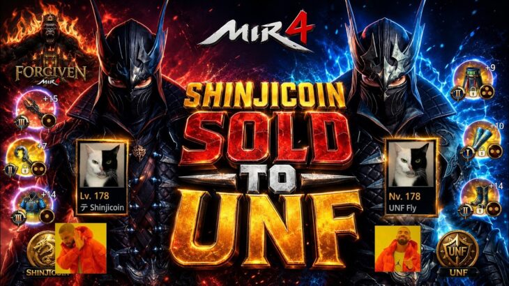 Shinjicoin SOLD to UNF Betraying HERA? Or Buying NEW CHaracter in NFT? | EU WAR | Mir4