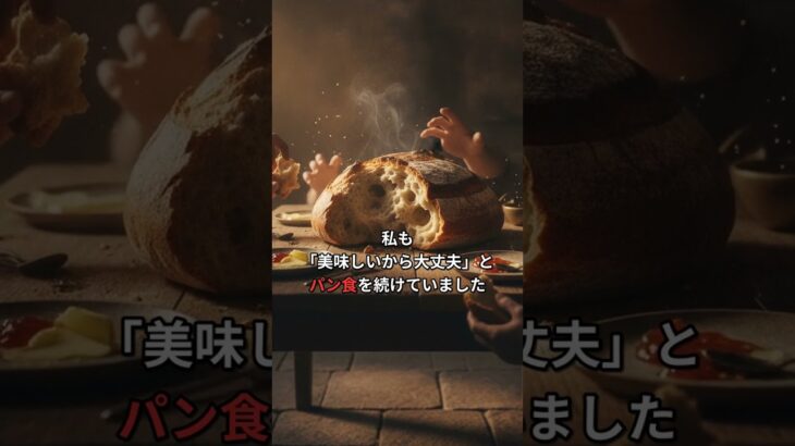 【衝撃】食パンで糖尿病になった私の後悔 #昭和 #Shorts