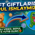 TELEGRAM NFT SOVG’ALARNI OLIB SOTIB PUL ISHLAYMIZ | TELEGRAM GIFTLARDA SOQQA