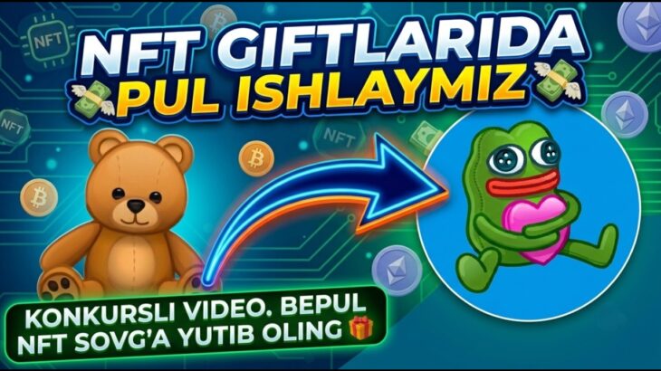 TELEGRAM NFT SOVG’ALARNI OLIB SOTIB PUL ISHLAYMIZ | TELEGRAM GIFTLARDA SOQQA