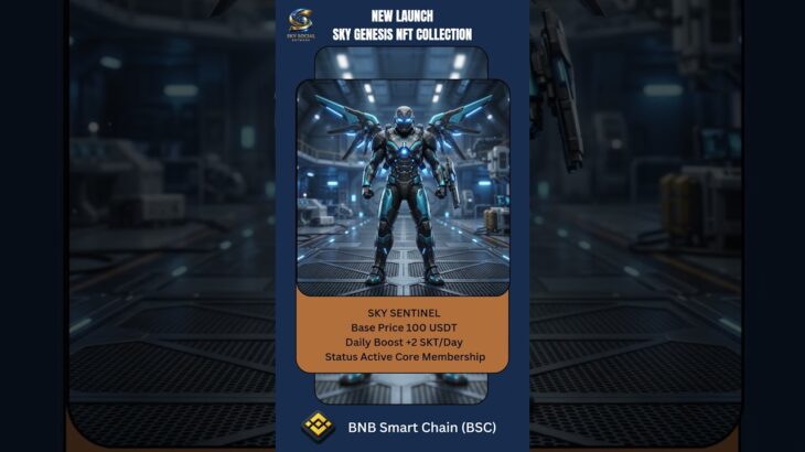 THE COMPLETE SKY SOCIAL NETWORK NFT ECOSYSTEM IS HERE!  #skttoken #skysocialnetwork #web3 #nft