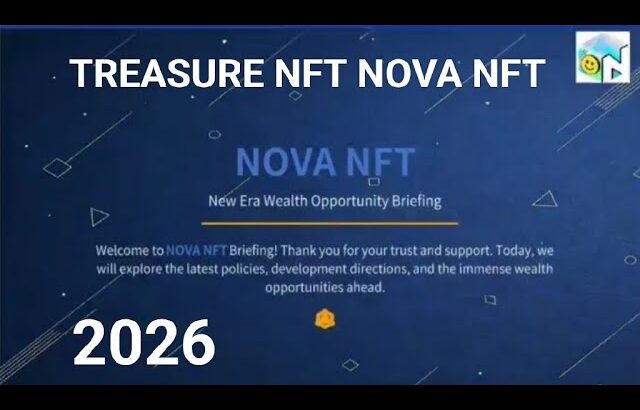 TREASURE NFT NOVA NFT लाइव है!