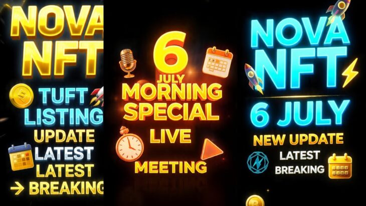 Treasure Nft Fun // 6 July Nova Nft Morning Special Live Mitting Video Today Very Important Update