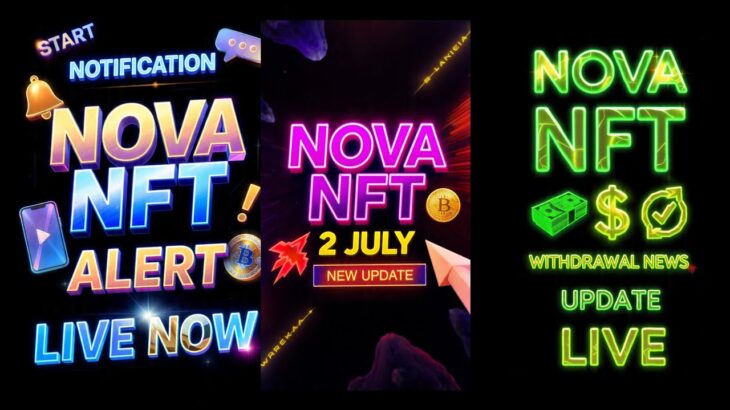 Treasure Nft Fun // Nova Nft Withdrawal Scam Notification Today 2 July Nova Nft Live Mitting video