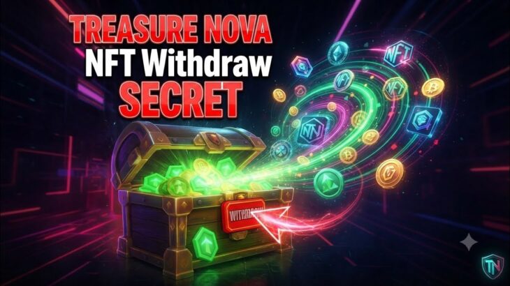 Treasure Nova NFT withdrawal started Treasure NFT secret withdraw details today update Live Meeting