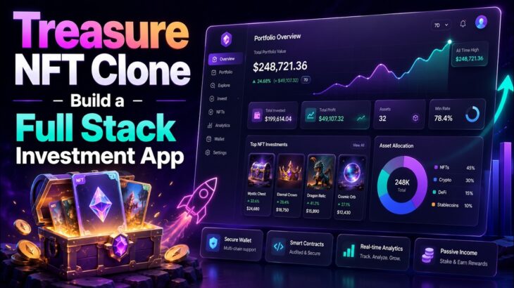 We Build FullStack NFT Marketplace || Treasure NFT