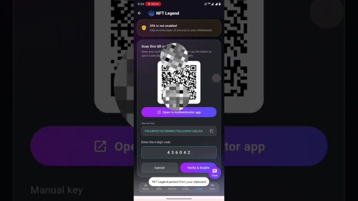 how to add Google authentication on NFT LEGEND