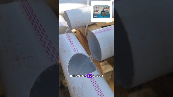 pompa yamano wp 105 untuk 10 lajur hidroponik nft #hidroponiknft