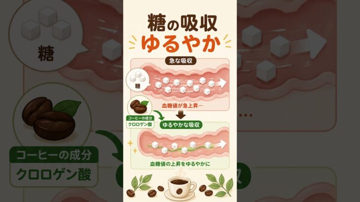 「コーヒーは糖尿病になりやすい」はもう古い常識です【医師解説】 #shorts